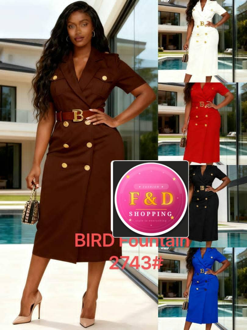 cheap  Classy office gown. buy and sale China, Europe, Turkey, German in wholesale prices Cameroon. The quality you desire office ladies where are you will you allow this one to go like that