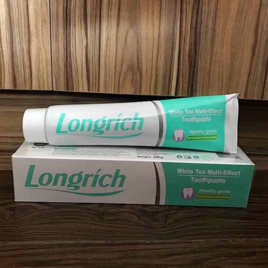 cheap  Longrich White Tea Multi-Effect Toothpaste. buy and sale China, Europe, Turkey, German in wholesale prices Cameroon. FR : Sans fluor, nettoyage en profondeur et renforcement des gencives et des racines pour dents sensibles. Peut également s